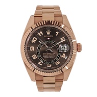 Rolex Rolex Sky-Dweller (Reference 326935). A rose gold automatic wristwatch with date, dual time zo