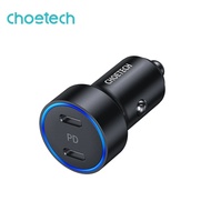 CHOETECH C0054 Dual C Ports PD 40W Car Charger