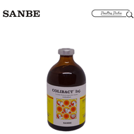 Colibact INJ 100 ml Sanbe -  Obat injeksi anti bakteri untuk hewan