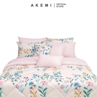 AKEMI Cotton Essentials Enclave Joy Comforter Set | 100% Cotton 650TC (Super Single/ Queen/ King)