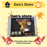 Pelet Betta Max Color Yellow Enhanced - Pelet Ikan Kecil Cupang Kuning