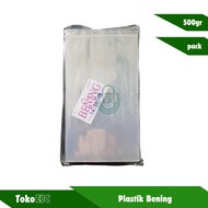 Plastik PP bening tebal 08 ukuran 14x25/10x20/10x15/12x20/18x25/15x20/12x25/18x35/17x25 kemasan maka