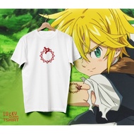 T-Shirt Dragon Sin Symbol Meliodas' Tattoo In The Anime Cartoon Knight 7 Sins The Seven Deadly Cool 