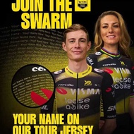 VISMA Fleet Cycling Jersey 2025 VISMA Tour de France Cycling Jersey Treasure Fleet Road Bike Cycling