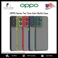 OPPO F11Pro/F11/F9/F7/F5/F1s Two Town Color Matte Case