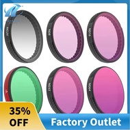 Filters Set Filter Accessories Action 5 Pro Filter CPL Action 5 Pro/3/4 ND HD Optical Glass Lens
