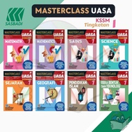 Buku Rujukan MasterClass UASA 2023 Tingkatan 1 - BM/Mate/Maths/Sains/Science/Sej/Geo/P.Islam/RBT [Sasbadi]