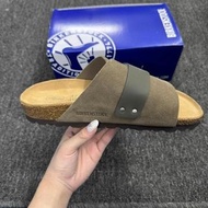 BIRKENSTOCK 勃肯鞋Kyoto系列 魔術貼包頭涼拖新配色