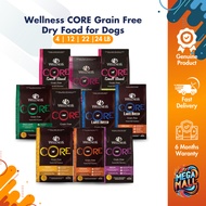 Wellness CORE Grain Free Dry Food for Dogs 4lb 12lb Puppy Original Health Weight High Protein Formul