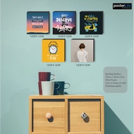 Quotes Frame / Mini frame / Wall decoration /  Canvas Print / Minimalist / Ready Stock / Quotes