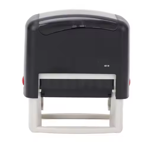 Customizable Stamp Self Inking Stamp 48x18mm Black Shell Number Letter Symbol Combination Stamp Pers