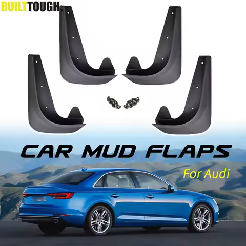 Set Mudflaps Mud Flaps Splash Guards Mudguards For Audi A1 8X GB A2 8Z A3 S3 8L 8P 8V A6 S6 C4 4A C5