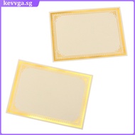 8 Sheets Award Paper Certificate Paper Blank A4 Paper Diploma Paper for Graduation  kevvga