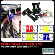 FRONT FORK SEAL COVER / COVER HALANG HABUK &amp; KOTORAN ABSORBER DEPAN UNIVERSAL SRL115 LC135 Y15 Y16 RS150 RSX VF3i RFS150