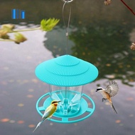 Garden Gazebo Hanging Wild Bird Feeder Outdoor Container Pet Bird Feeding House Type Bird Feeder