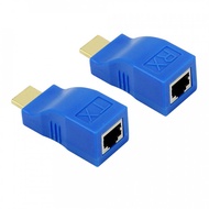 Bộ Khuếch Đại HDMI Qua RJ45 (Cáp Mạng) Kéo Dài 30m (HDMI To Lan)