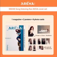 Included Sales Fashion Arena October NOVA Song Xinran Cover+Free Poster 2 Pieces+Photocard 8 Pieces 