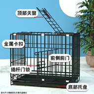 Dog Cage Medium and Large Teddy Dog Cage Small Dog Indoor with Toilet Household Pet Cat Cage Rabbit Cage Chicken Cage