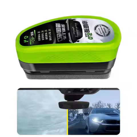 Automotive Oil Film Cleaning Brush Car Glass Oil Film Cleaner Window Oil Film Cleaner Brushglass Cle