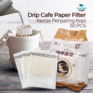 Drip Coffee Filter Paper Cafe Paper Filter 50PCS - T111 - White