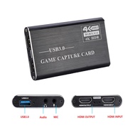 HDMI USB 3.0 Video Capture Card HD Recorder Loop Out 4K Live Streaming