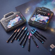 Deli Glitter Acrylic Marker Set HM288 Glitter Marker