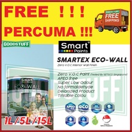 GROUP  A - 5L&amp; 1L SMART PAINTS SMARTEX ECO WALL NIPPON SUPER MATEX WATER PAINT JOTUN DULUX EXTERIOR OR INTERIOR PAINTS