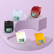 【3C】 Bright Display Electronic Tally Counter with 9 Independent Channel Hand Cranks Charging Protect