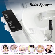 Home Bathroom Toilet Adjustable Bidet Sprayer Shower Cleaning Hygienic with T-connector G3/8