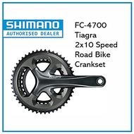 Shimano FC-4700 Tiagra 2x10 Speed Road Bike Bicycle Crankset