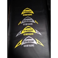 BRIDE motif motorcycle seat Cover