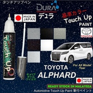 TOYOTA ALPHARD Touch Up Paint ️~DURA Touch-Up Paint ~2 in 1 Touch Up Pen + Brush bottle.