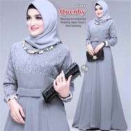 GAMIS terbaru 2024 QUENBY Baju muslim Wanita /baju Modern/baju lebaran terbaru