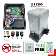 E8 E1200  ( FULL SET WITHOUT GEAR RACK )   GM Dc sliding motor autogate system
