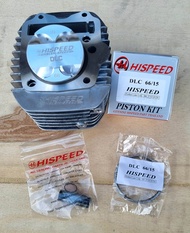 เสื้อ W125 พร้อมลูก CBR 66/15 หัว CNC สลัก+แหวน DLC  HISPEED​