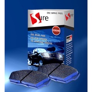 Sure Brake Pads (Front) NISSAN Navara Frontier YD2.5 Common Rail 4x2 4x4