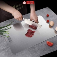 2-in-1 Premium 304 Stainless Steel Cutting Board, Anti-Dust, Easy to Clean, Size 25x35cm