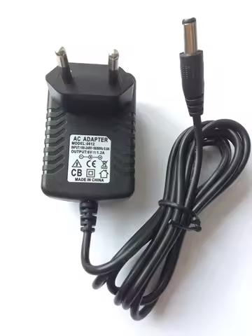 Household Electronic Mini Sewing Machine AC/DC Power Adaptor,Input 100V~240V,50/60Hz,Output 6V,1200m