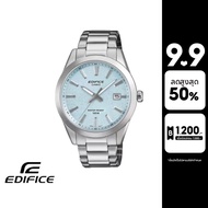 CASIO นาฬิกาข้อมือผู้ชาย EDIFICE รุ่น EFV-160D-2BVDF สายสเตนเลส สีฟ้า