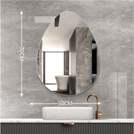 Bathroom Mirror Wall Mounted Mirror Frameless Mirror Bedroom Washbasin Mirror Dressing Table Mirror