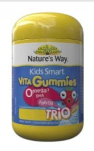 Nature's Way - Nature's Way - Kids Smart Omega-3魚油軟糖 60粒