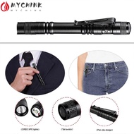 CHINK LED Flashlight, Mini LED Pen Shape Flashlight, Useful Portable Waterproof Pen Clip Lighting To
