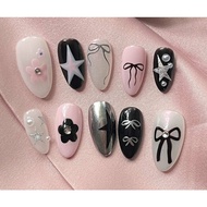 Fake Gel Nails Light Pink Very Cute y2k