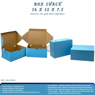 Cake Box 12x16 Snack Box Aqua Box Snack 16X12 Premium Box (B2P3)