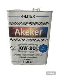 Motor Oil Akeker Advanced Fully Synthetic 0W-20  0W20 SN 4L น้ํามันเครื่อง