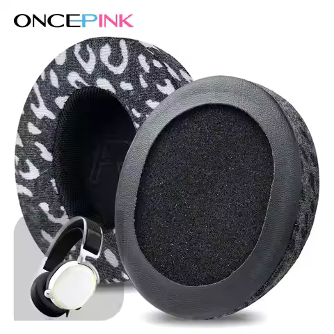 Oncepink Replacement Ear Pads Compatible with Steelseries Arctis 3 5 7 7X 7P 9 9X Pro Headphone