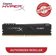 Kingston HyperX DDR4 RAM FURY 8GB 3466MHz DDR4 CL16 DIMM 1Rx8 GAMING RAM FOR DESKTOP - Black (HX434C