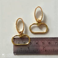 2.5cm bag hook (158 gold) @1 Dozen