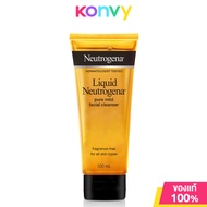 Neutrogena Liquid Pure Mild Facial Cleanser Fragrance Free 100ml นูโทรจีนา ลิควิด สูตรไม่มีน้ำหอม