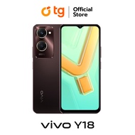 Vivo Y18 (8/128GB) สมาร์ทโฟน โทรศัพท์มือถือ รับประกันศูนย์ 1 ปี แถมฟรีประกันจอแตก